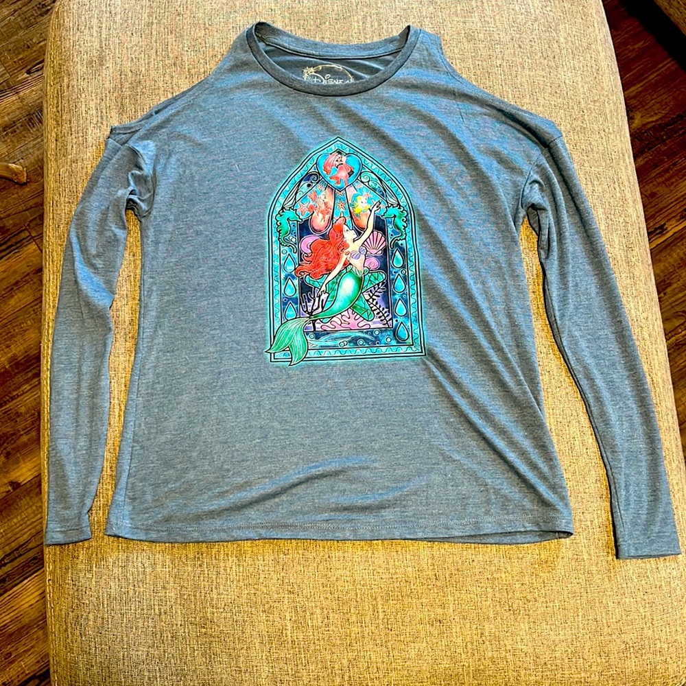 Little Mermaid long sleeve with cut outs!